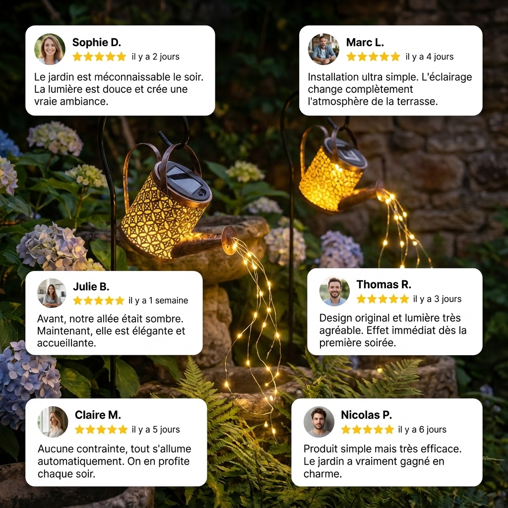 BLXCKGLOW™ | Illuminez vos soirées sans fil ni électricité