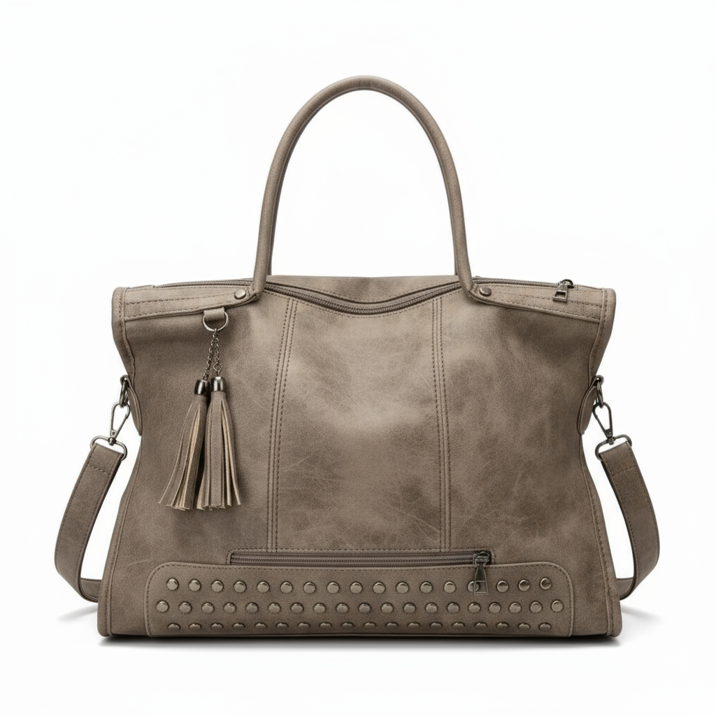 Sac de Cours Luxe en Cuir