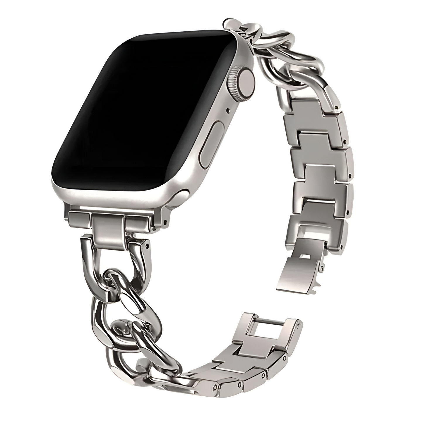Bracelet en Chaîne pour Apple Watch – Look Moderne et Audacieux