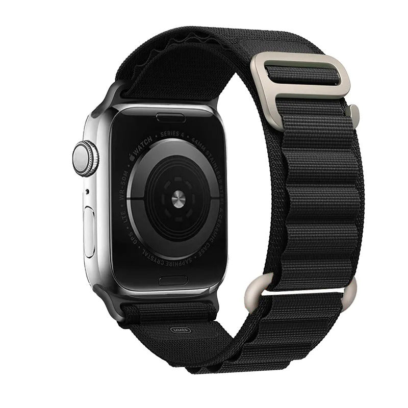 Bracelet en Nylon Tissé pour Apple Watch – Souple et Respirant