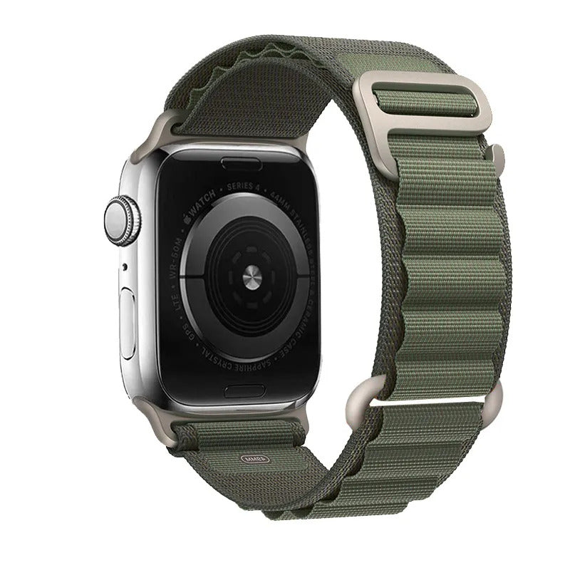 Bracelet en Nylon Tissé pour Apple Watch – Souple et Respirant