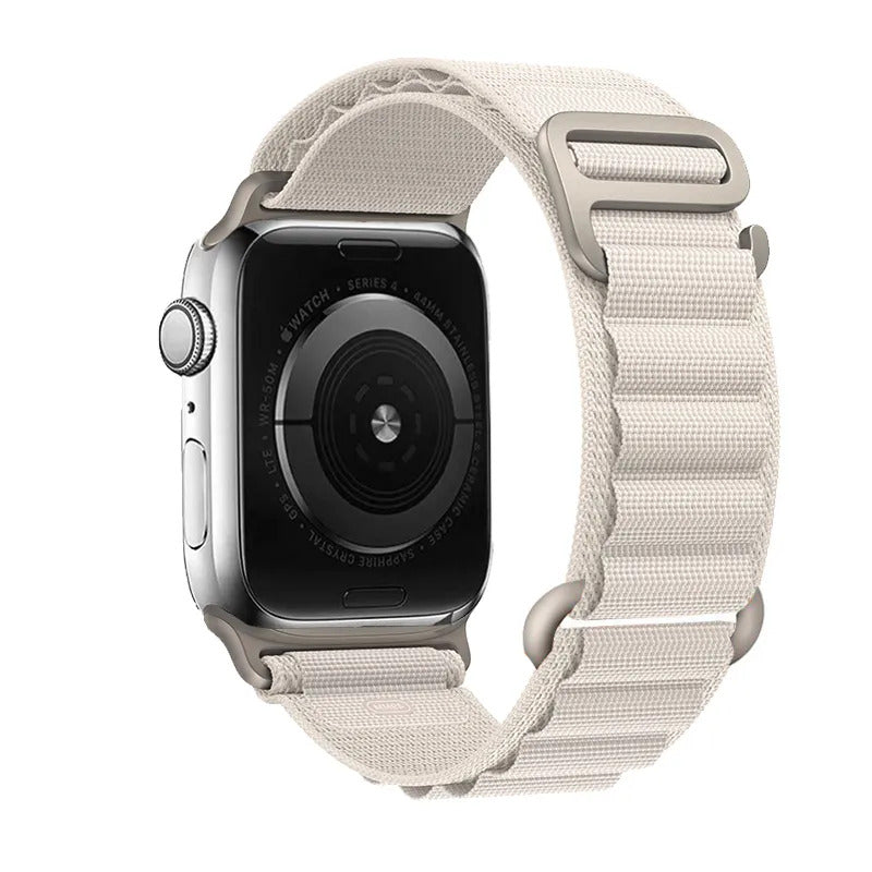 Bracelet en Nylon Tissé pour Apple Watch – Souple et Respirant