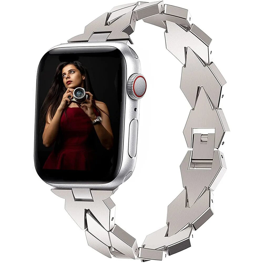 Bracelet Femme Blxck France pour Apple Watch – Charme et Élégance Quotidienne