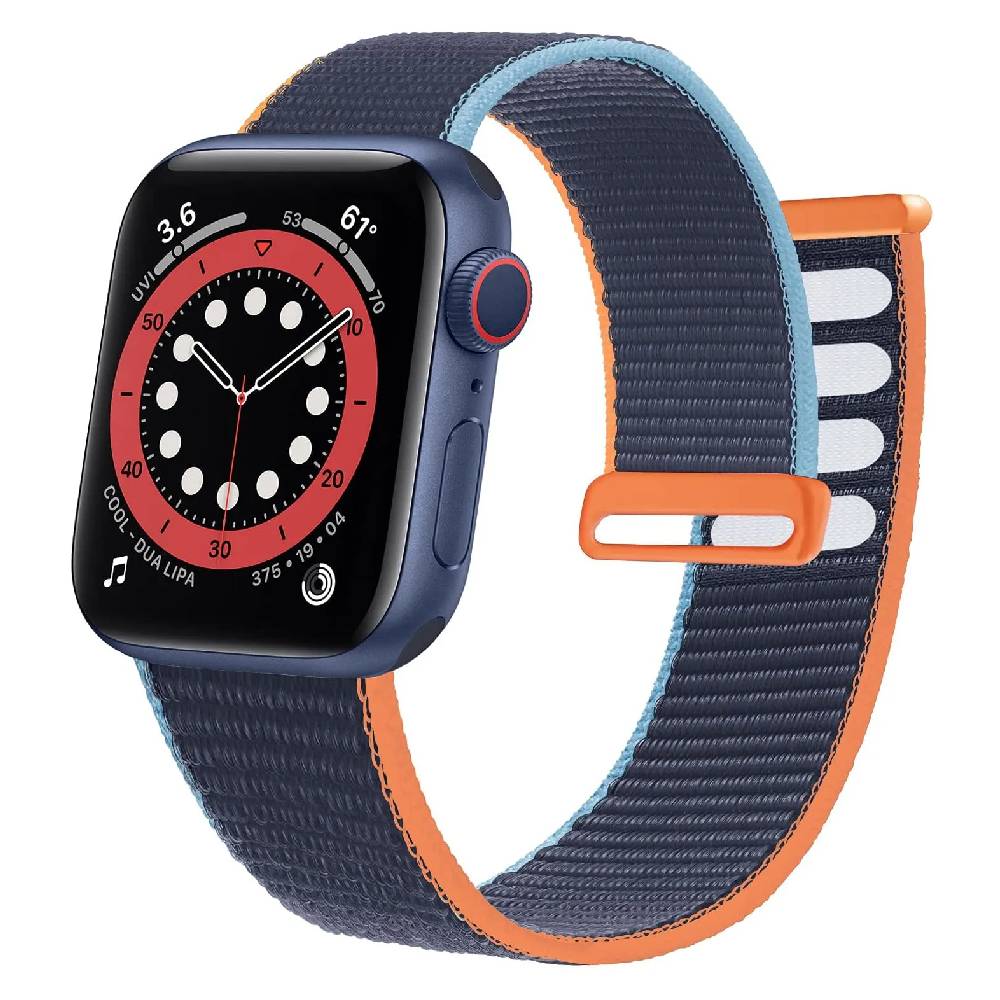 Bracelet en Nylon pour Apple Watch – Idéal pour un Mode de Vie Actif