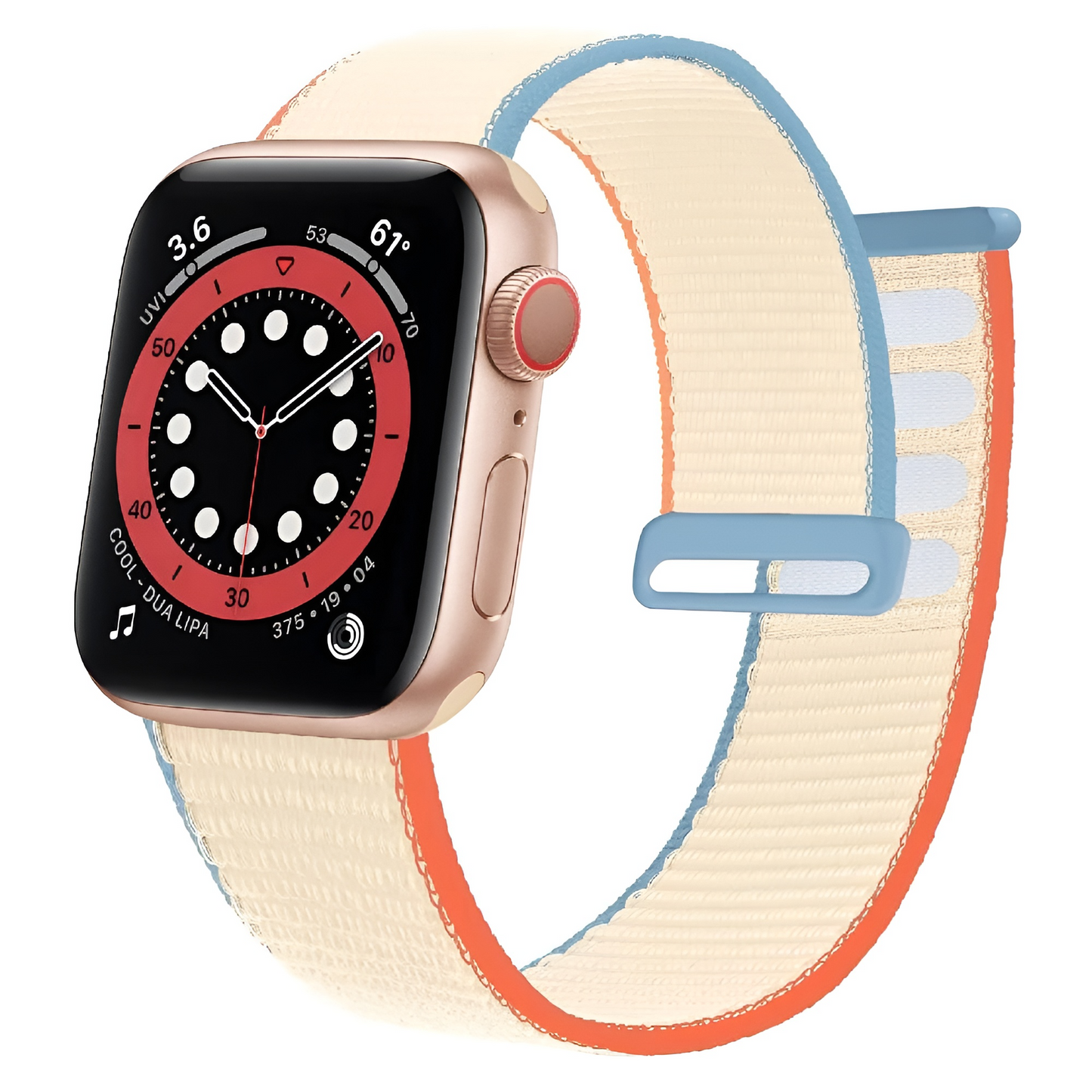 Bracelet en Nylon pour Apple Watch – Idéal pour un Mode de Vie Actif