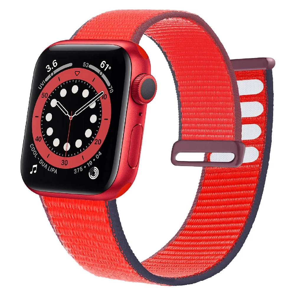 Bracelet en Nylon pour Apple Watch – Idéal pour un Mode de Vie Actif