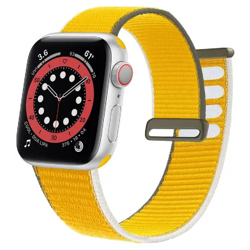 Bracelet en Nylon pour Apple Watch – Idéal pour un Mode de Vie Actif
