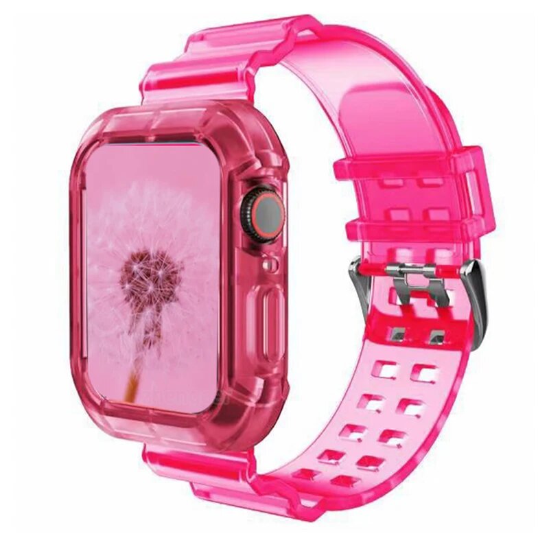 Bracelet Transparent pour Apple Watch – Minimaliste et Moderne