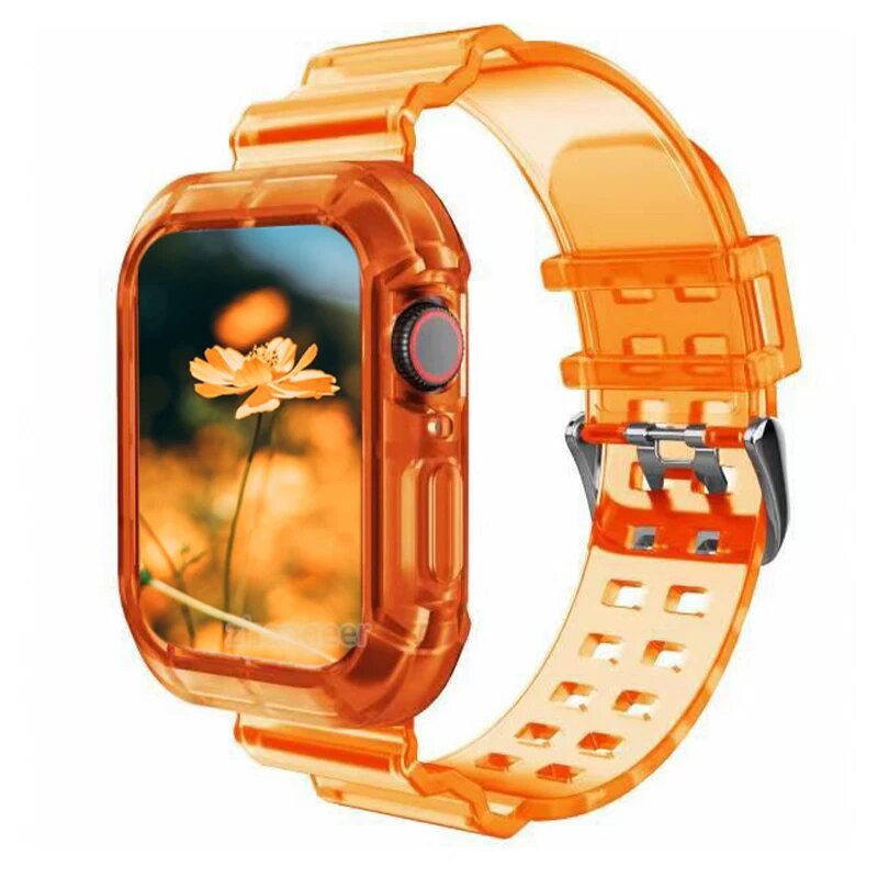 Bracelet Transparent pour Apple Watch – Minimaliste et Moderne