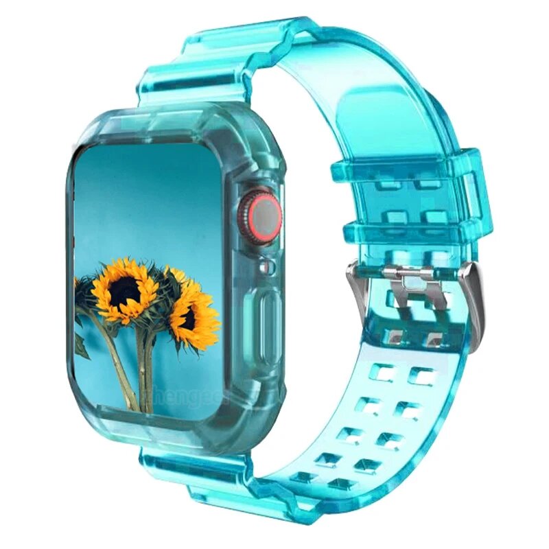Bracelet Transparent pour Apple Watch – Minimaliste et Moderne