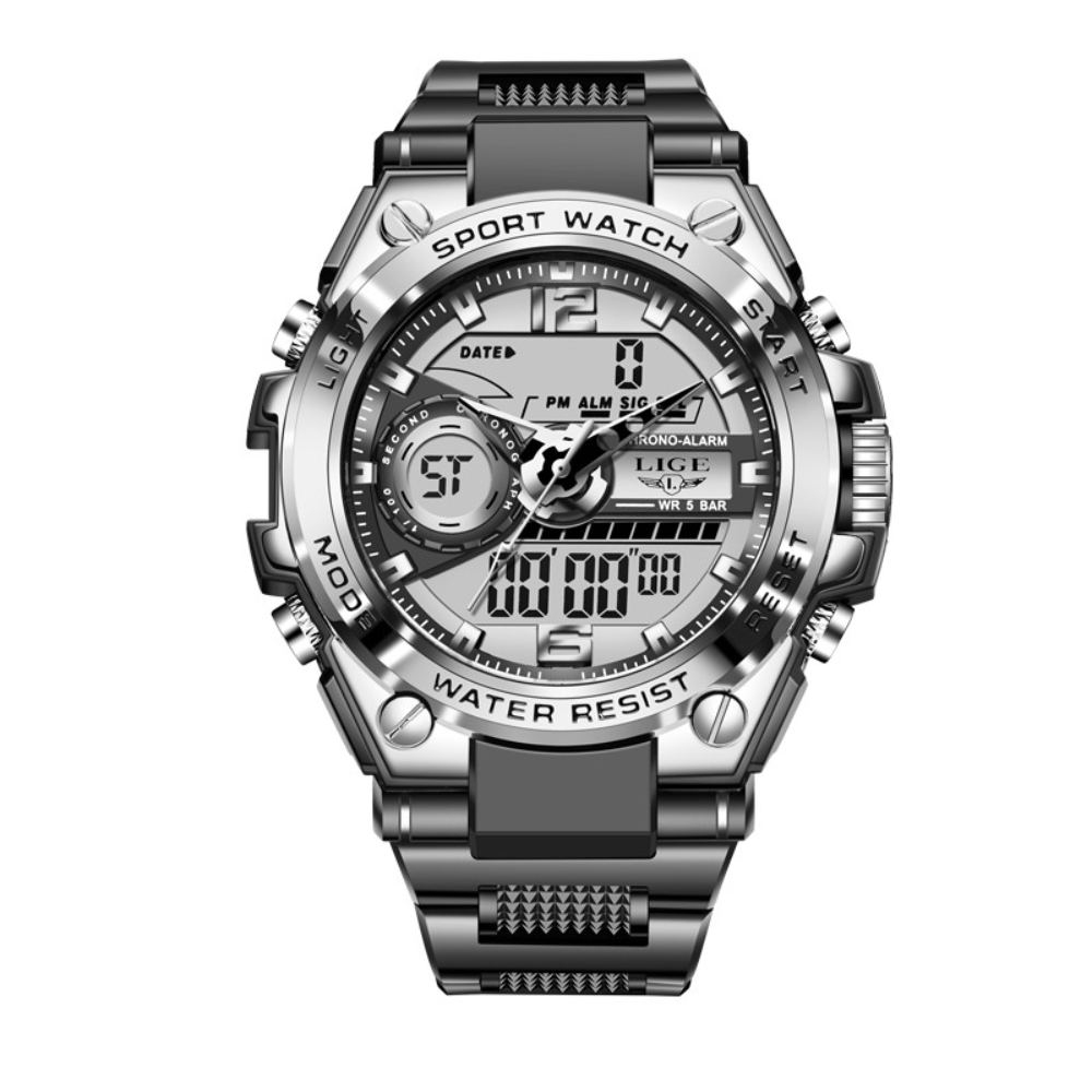 Montre Numérique Militaire – Résistance et Précision Tactique