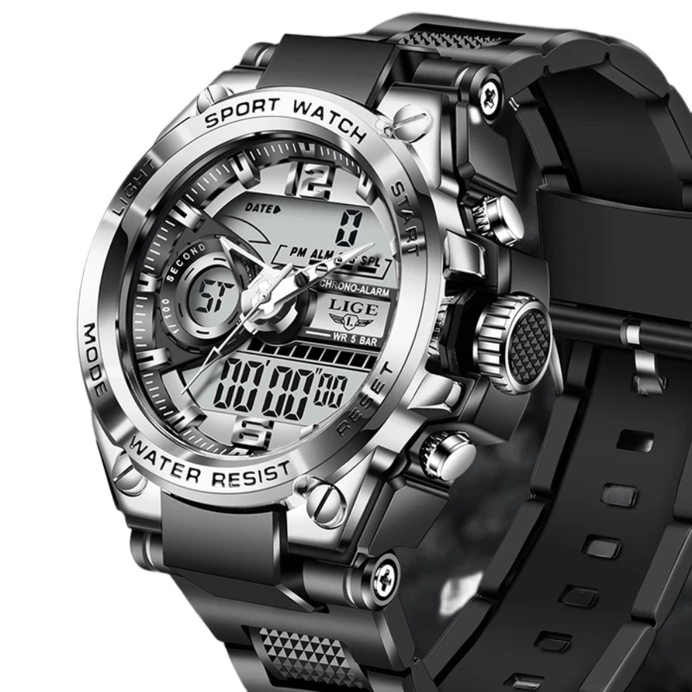 Montre Numérique Militaire – Résistance et Précision Tactique