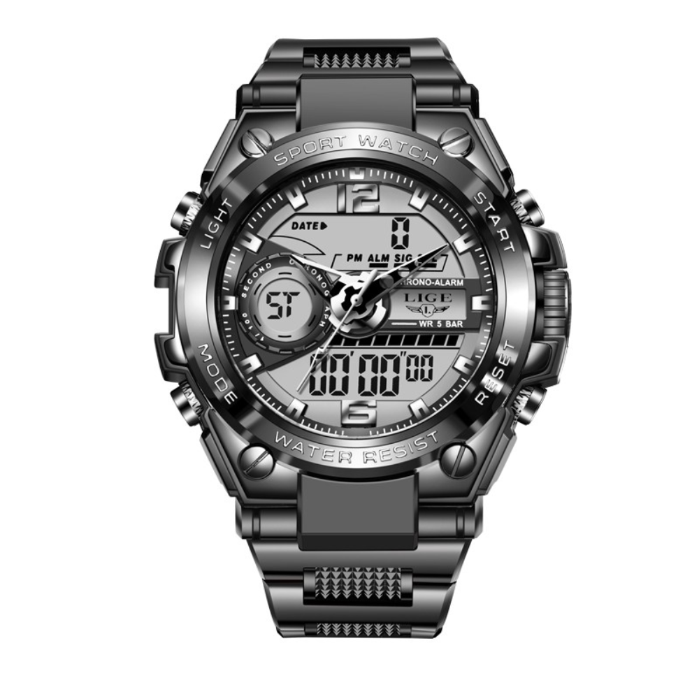 Montre Numérique Militaire – Résistance et Précision Tactique