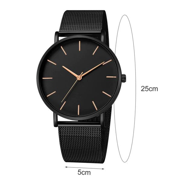Montre à Quartz pour Femme – Précision et Simplicité Sophistiquée
