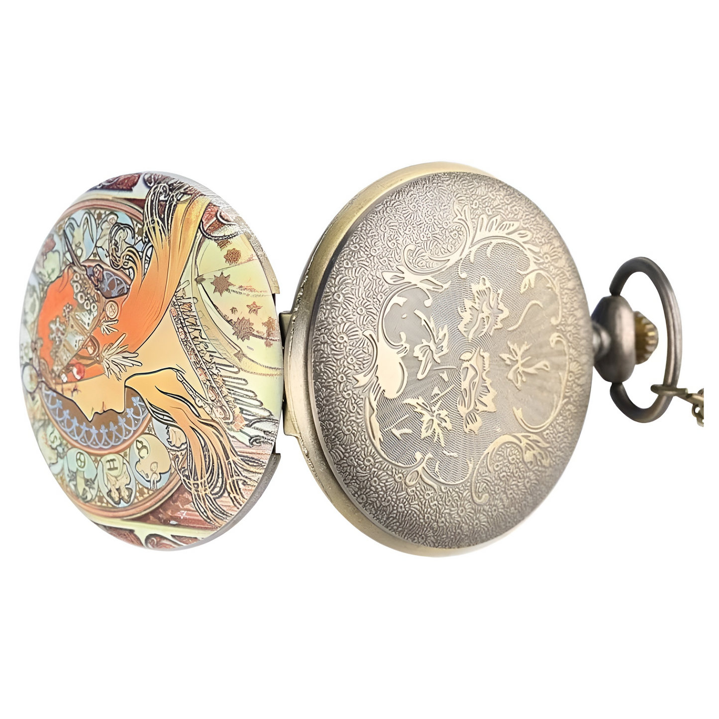 Montre de Gousset en Bronze – Un Accessoire de Style Unique