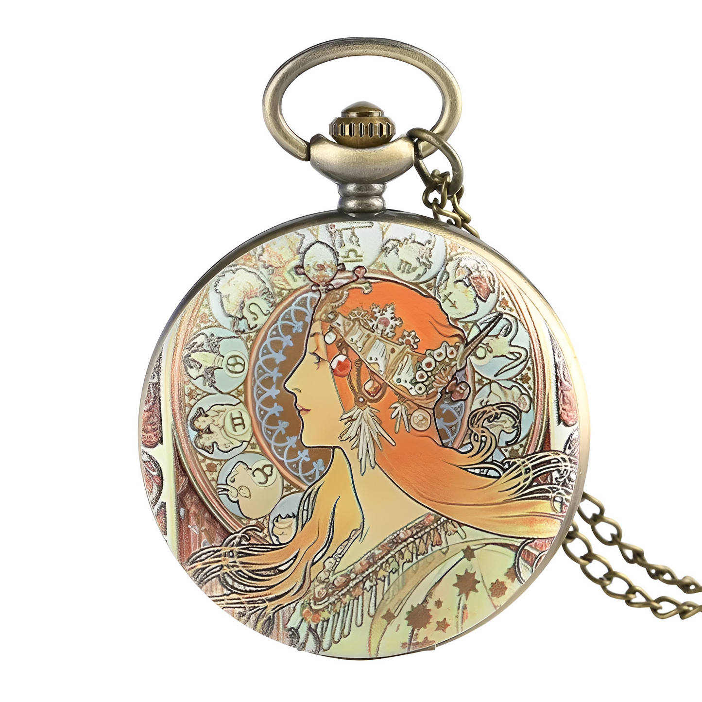 Montre de Gousset en Bronze – Un Accessoire de Style Unique