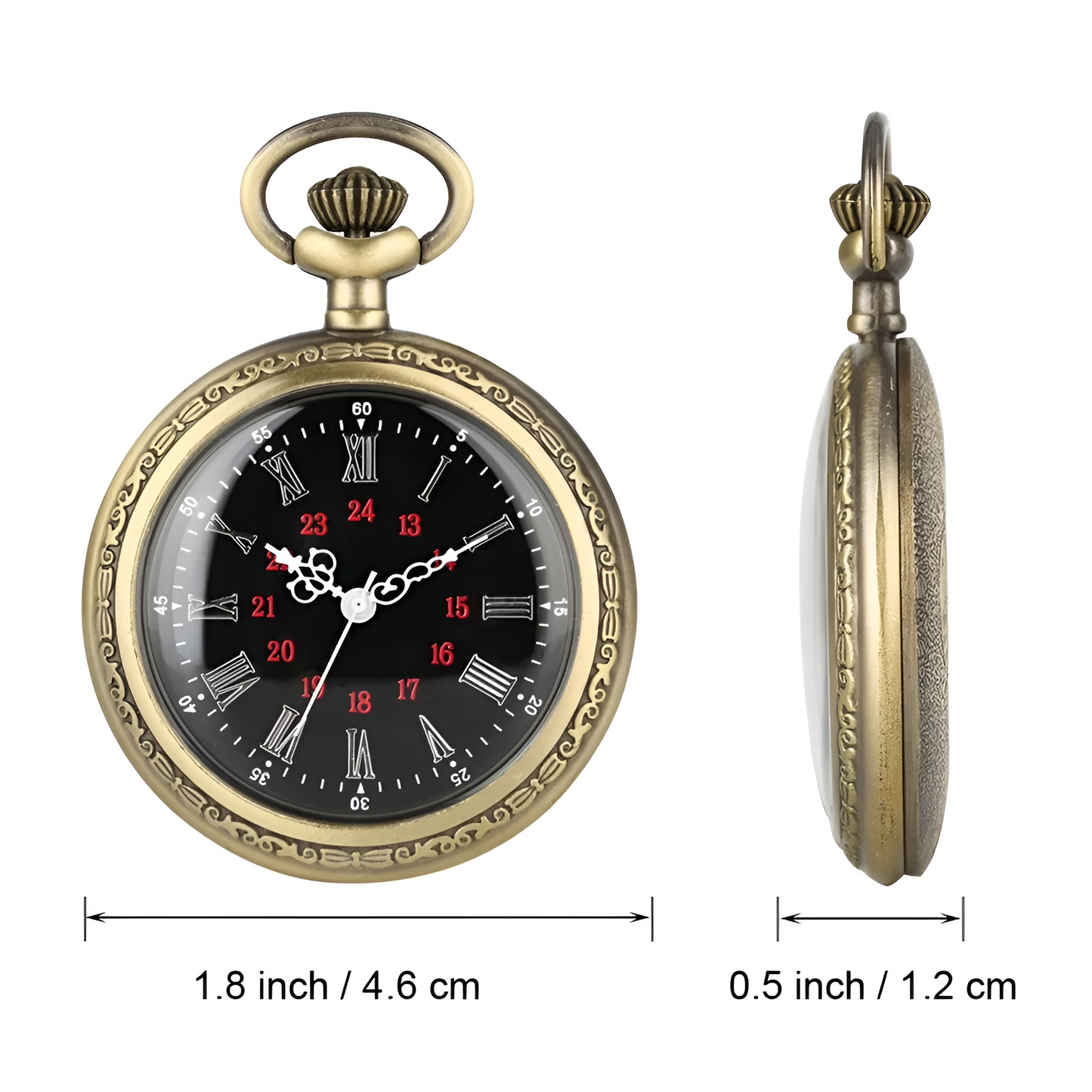 Montre de Poche Élégante – Un Bijou pour Collectionneurs et Passionnés