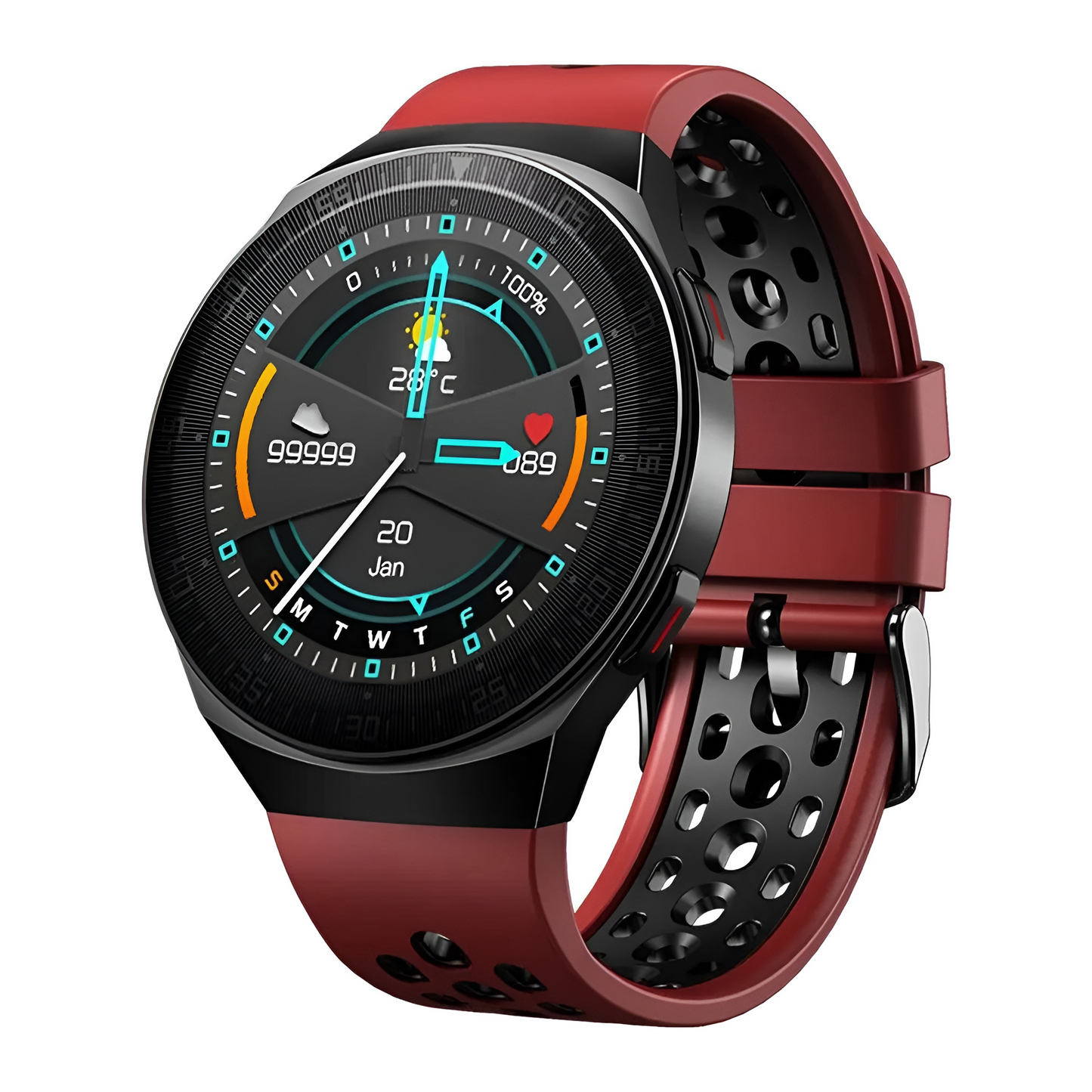 Montre Smart Étanche – Parfaite pour le Sport et l’Outdoor