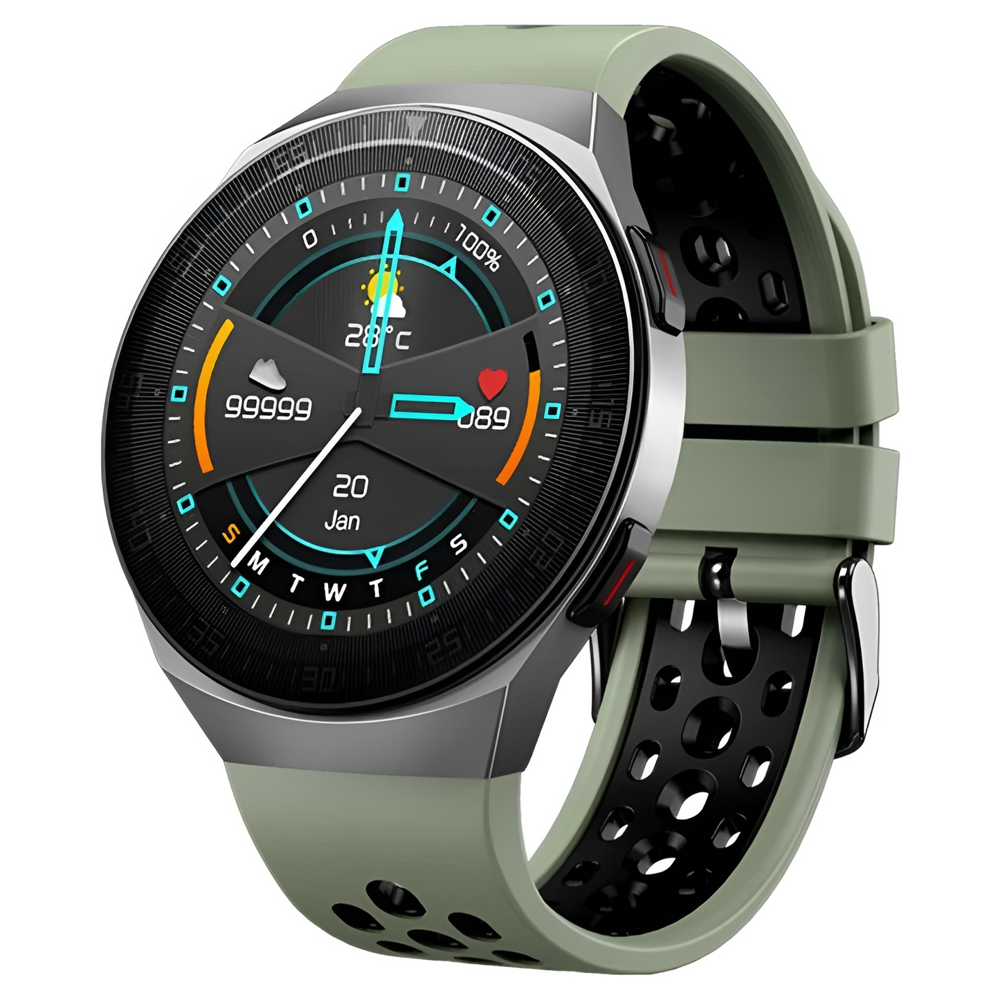 Montre Smart Étanche – Parfaite pour le Sport et l’Outdoor