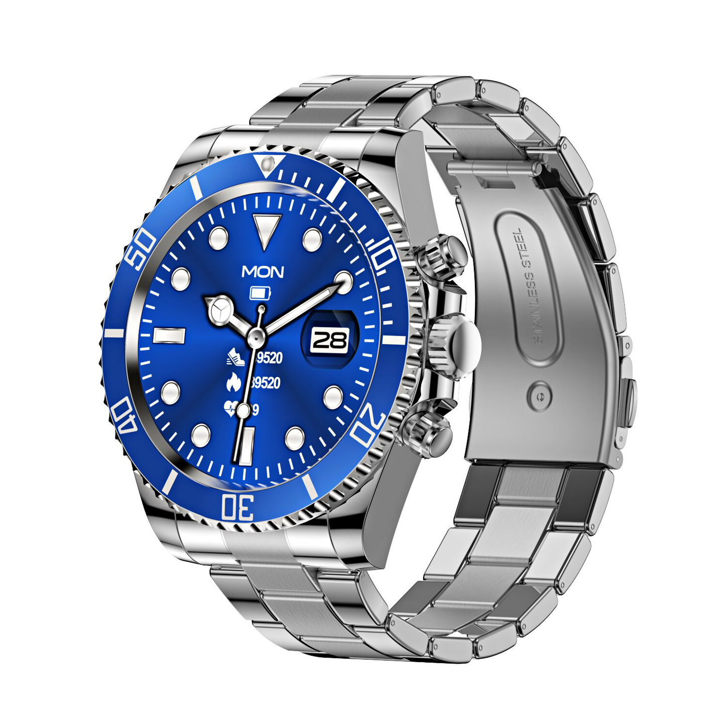 Montre Connectée de Luxe pour Hommes - Élégance et Technologie au Poignet - BlxckSmart