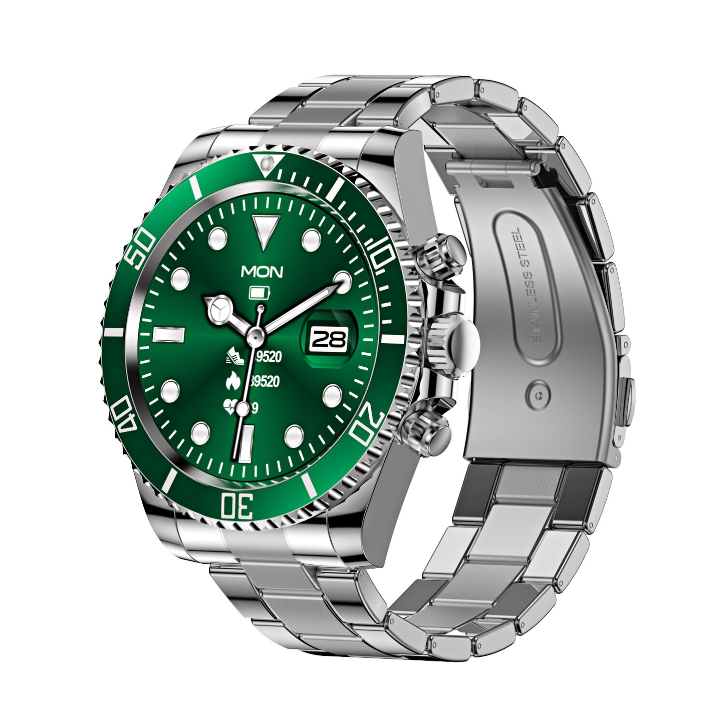 Montre Connectée de Luxe pour Hommes - Élégance et Technologie au Poignet - BlxckSmart