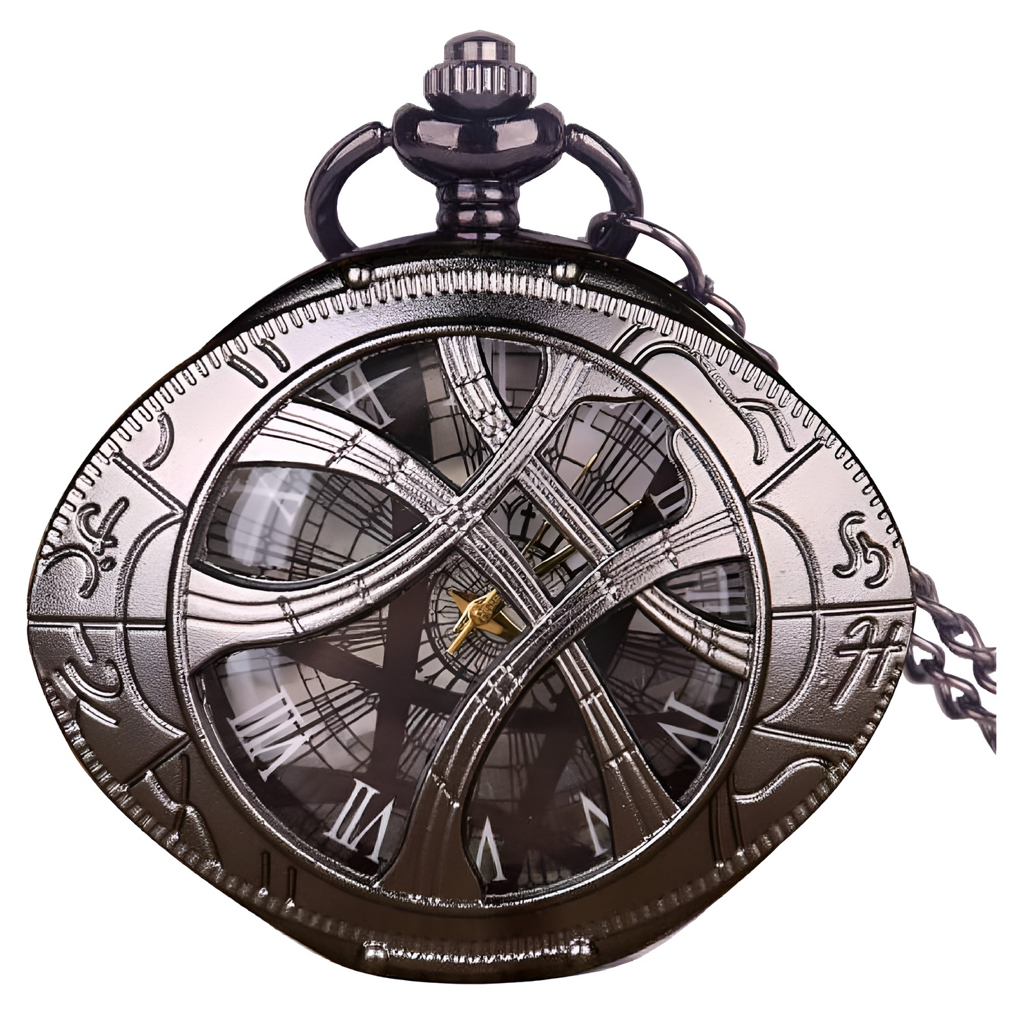 Montre de Gousset à Remontage Manuel – Précision et Tradition Réunies