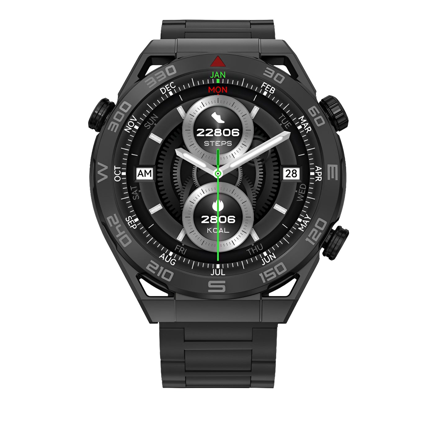 Montre Connectée Homme Sport Chic 2024 - Élégance et Performance pour les Hommes Modernes - BlxckSmart