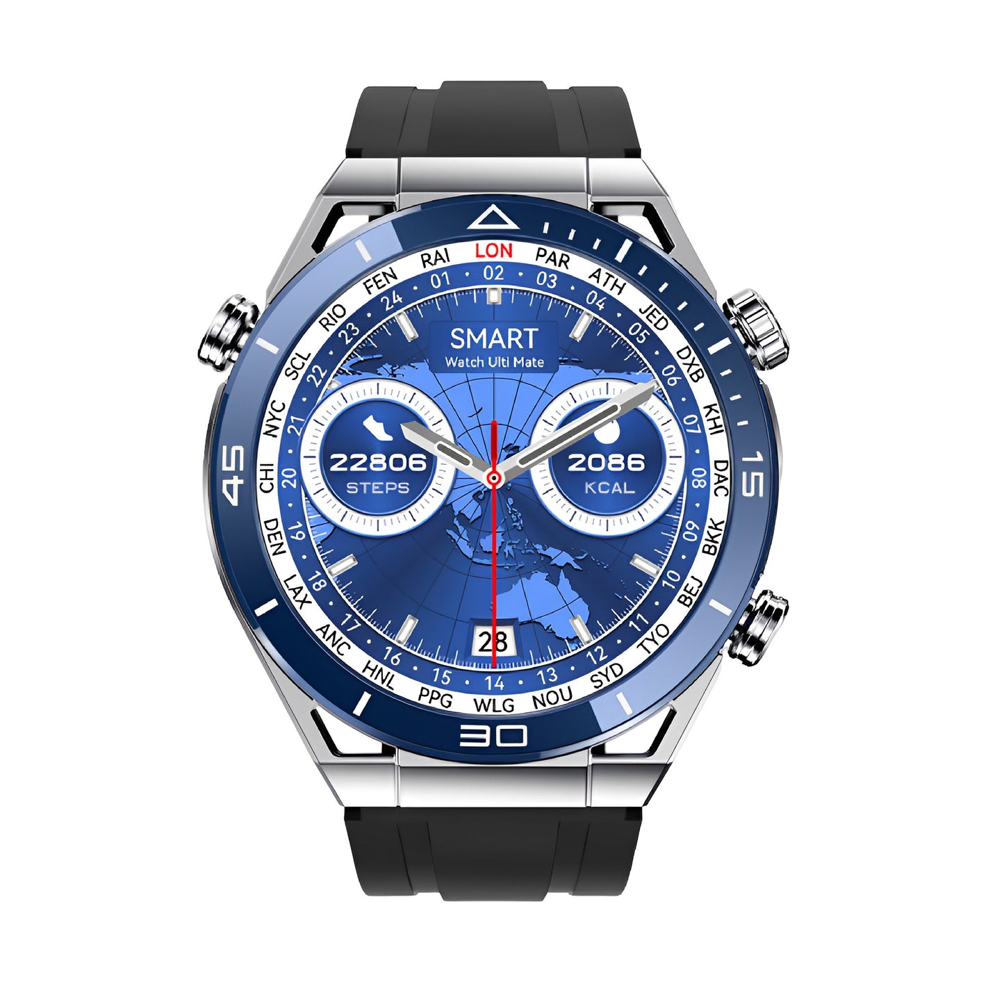 Montre Connectée Homme Sport Chic 2024 - Élégance et Performance pour les Hommes Modernes - BlxckSmart
