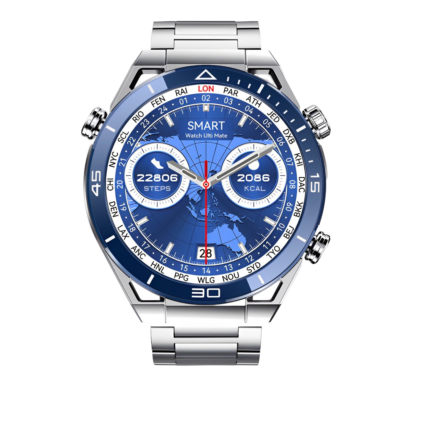 Montre Connectée Homme Sport Chic 2024 - Élégance et Performance pour les Hommes Modernes - BlxckSmart