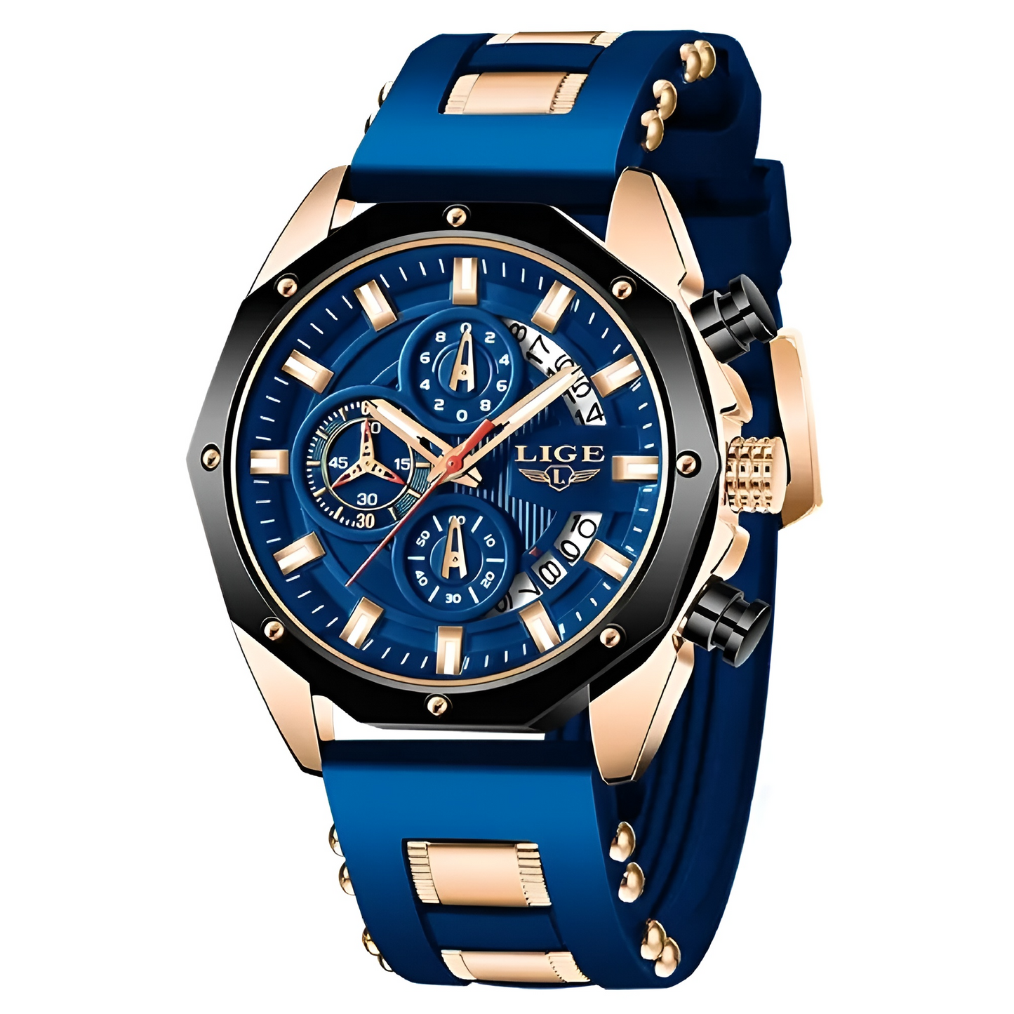 Montre Homme en Silicone – Confort et Résistance pour le Quotidien