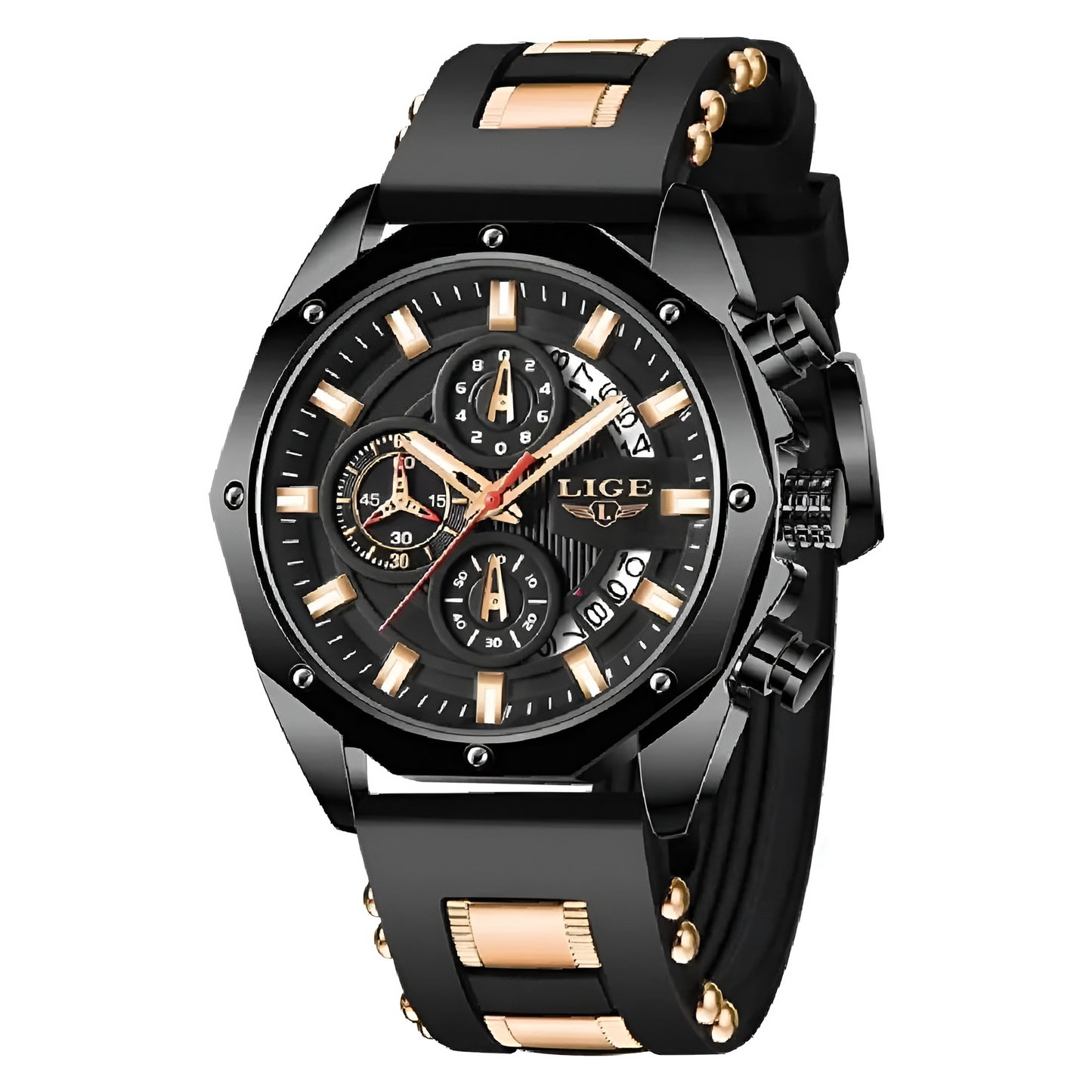 Montre Homme en Silicone – Confort et Résistance pour le Quotidien