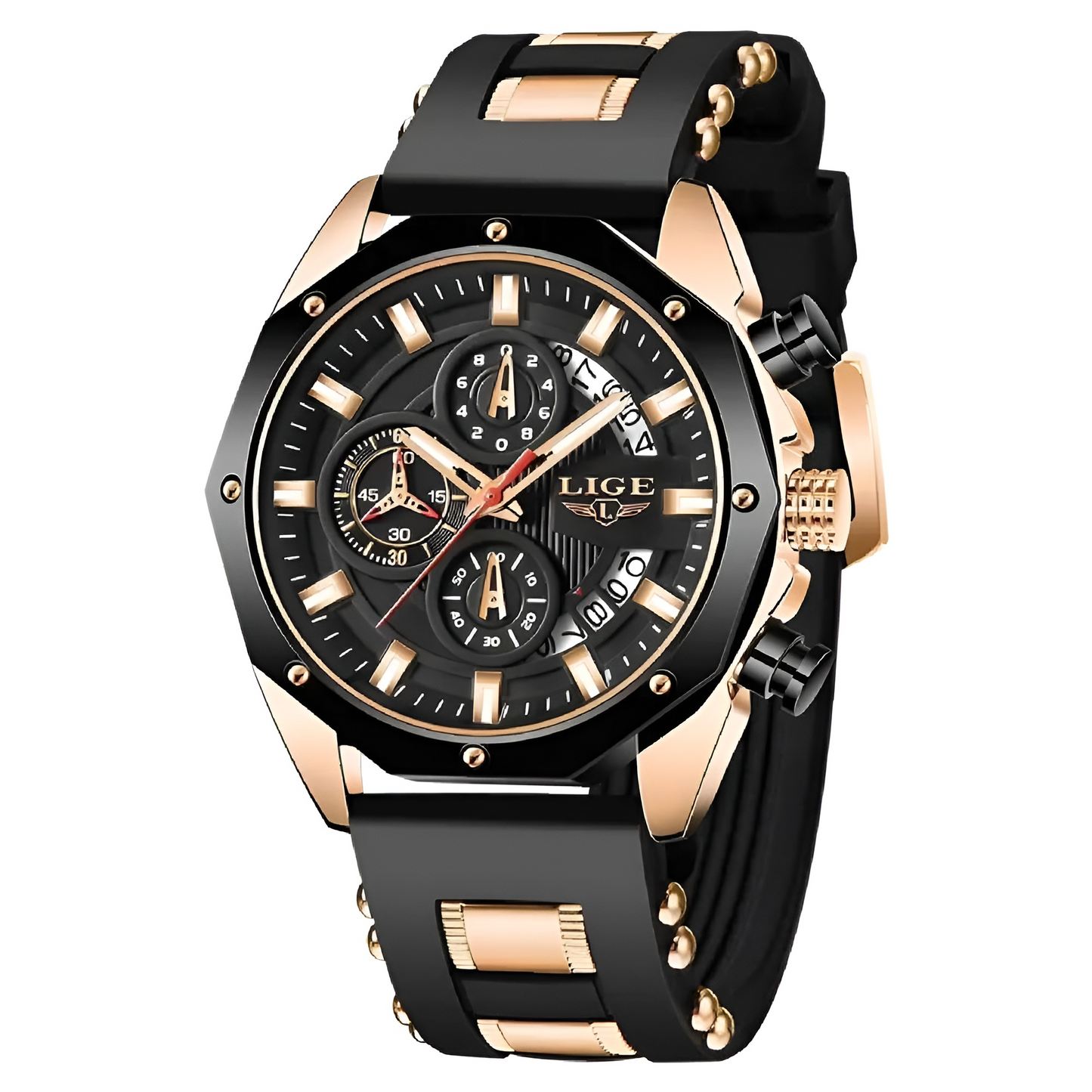 Montre Homme en Silicone – Confort et Résistance pour le Quotidien