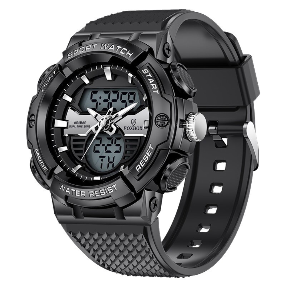 Montre Numérique pour Homme – Un Mélange de Technologie et de Style