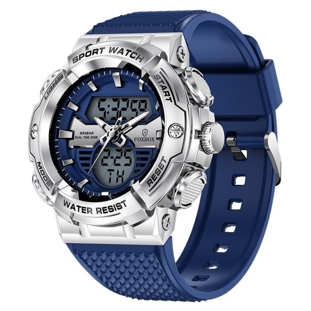 Montre Numérique pour Homme – Un Mélange de Technologie et de Style