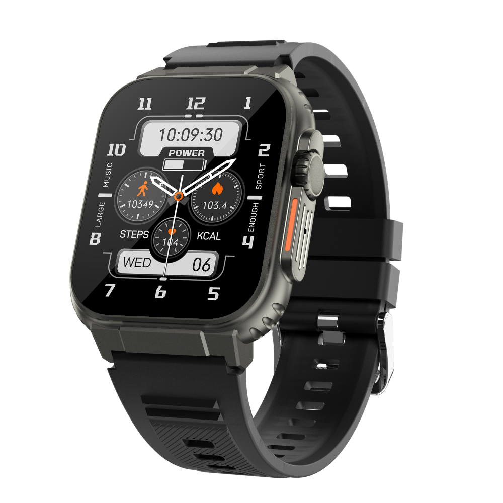Montre Multifonction BlackxFrance – Santé, Sport et Connectivité
