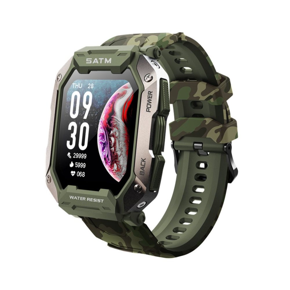 Montre Connectée avec Moniteur Cardiaque – Santé et Bien-Être