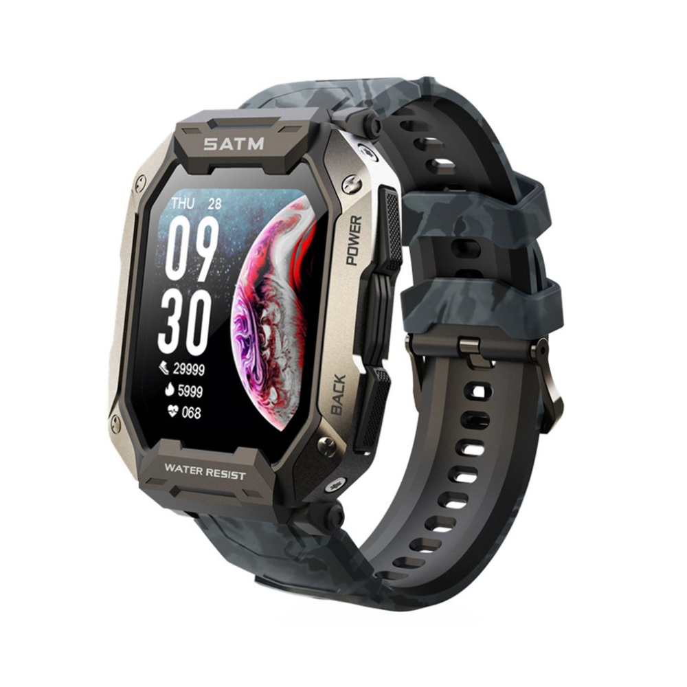 Montre Connectée avec Moniteur Cardiaque – Santé et Bien-Être