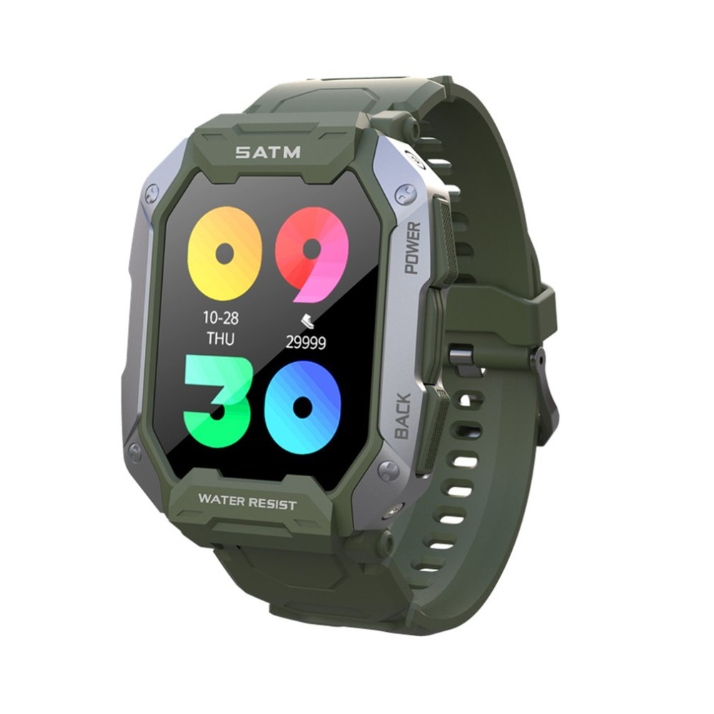 Montre Connectée avec Moniteur Cardiaque – Santé et Bien-Être