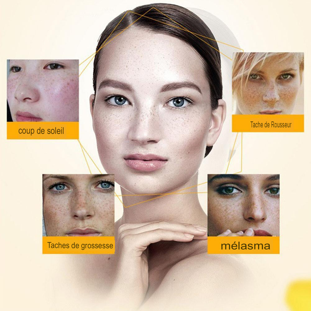 Crème blanchissante pour visage