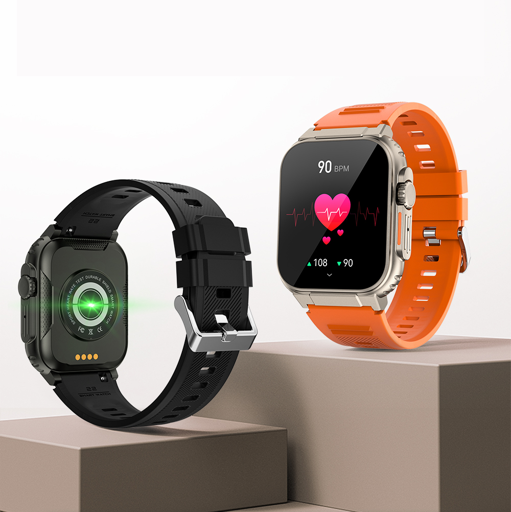 Montre Multifonction BlackxFrance – Santé, Sport et Connectivité
