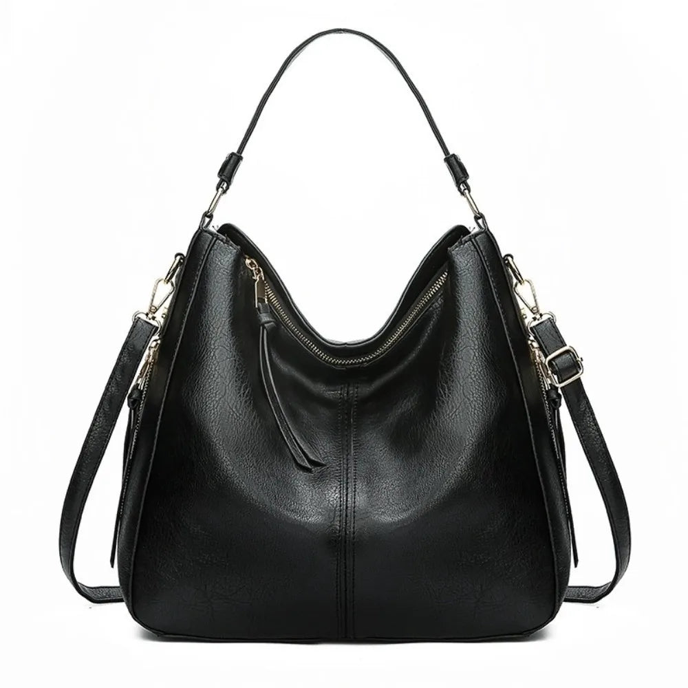 Sac Cabas Effet Cuir Vintage