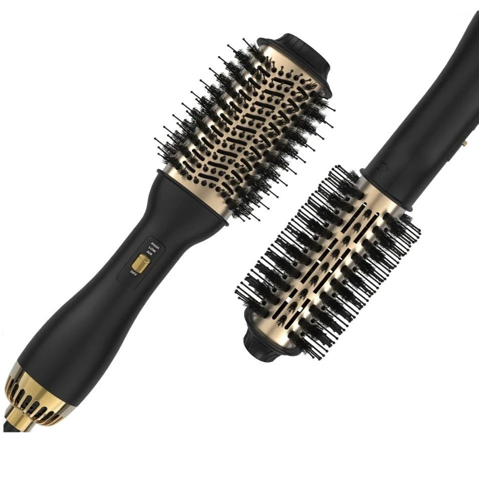 3 en 1 Brosse soufflante rotative sèche-cheveux volumateur et lisseur