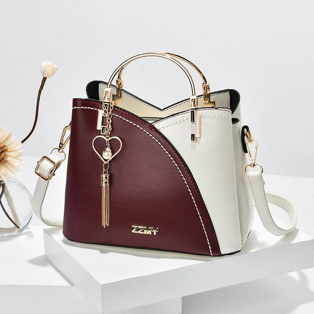 Sac à main poigné et bandoulière pour femme