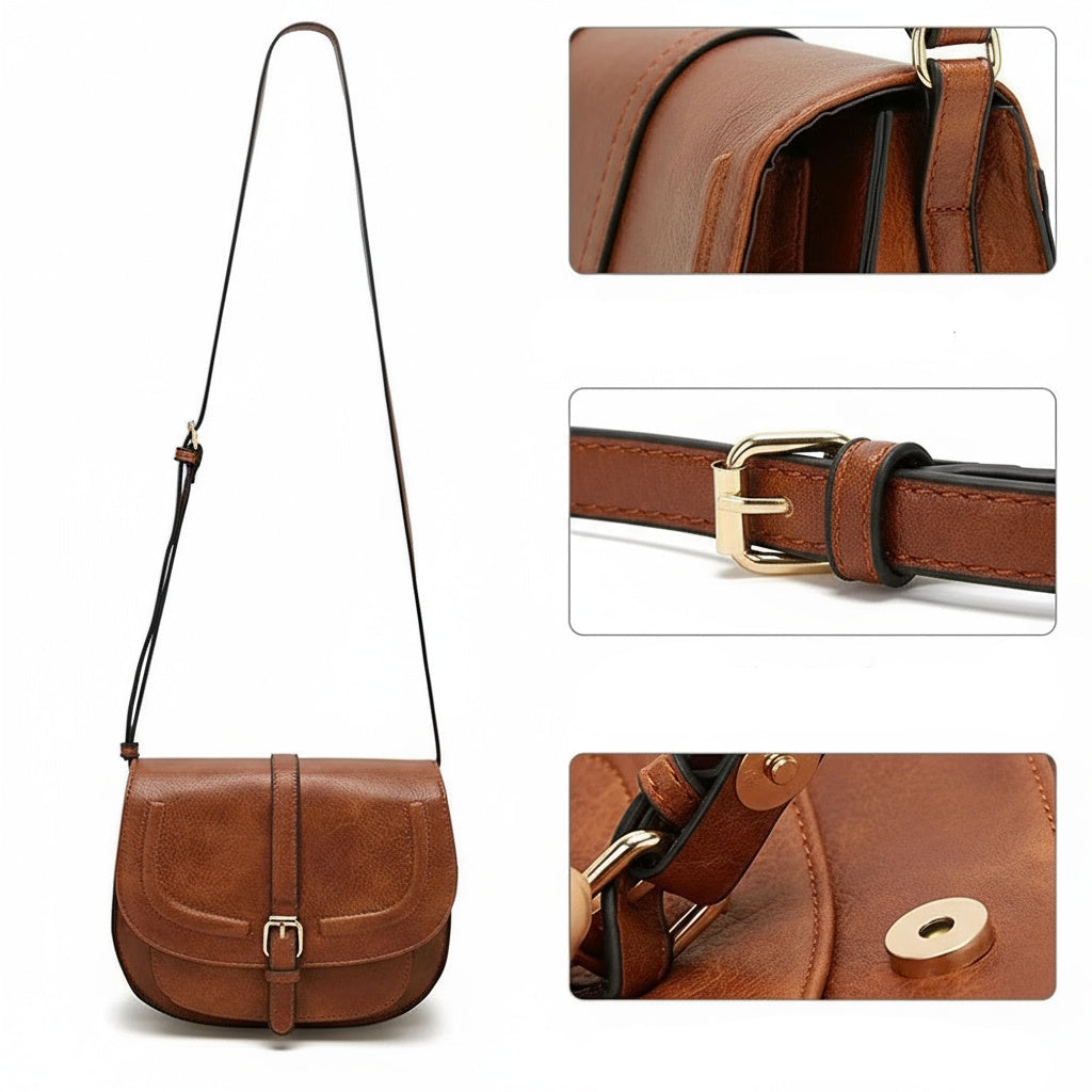 Sac Bandoulière Femme – Petit Sac à Main Bandoulière Rétro Porté Épaule
