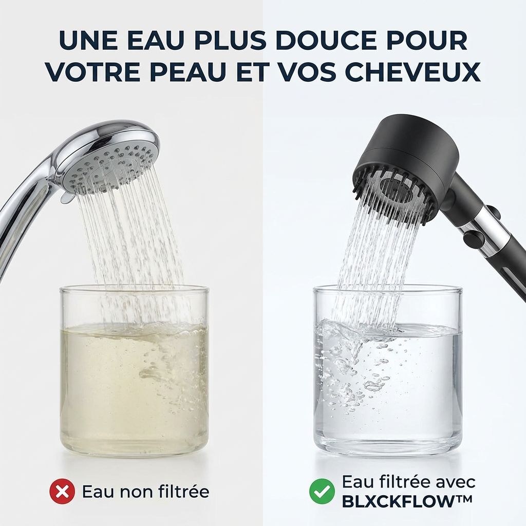 BLXCKFLOW™ Shower | Une douche plus intense, sans plus d’eau