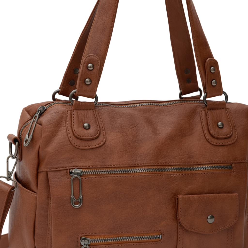 Grand Sac à Main de Cours avec Multiples Poches
