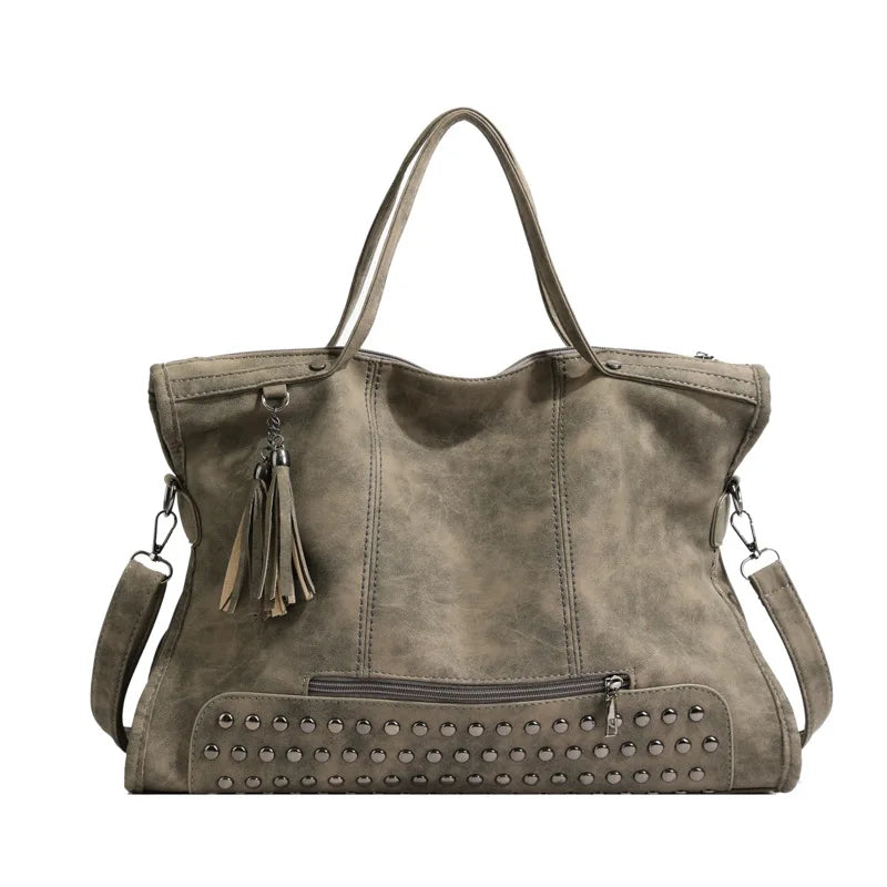 Sac de Cours Luxe en Cuir