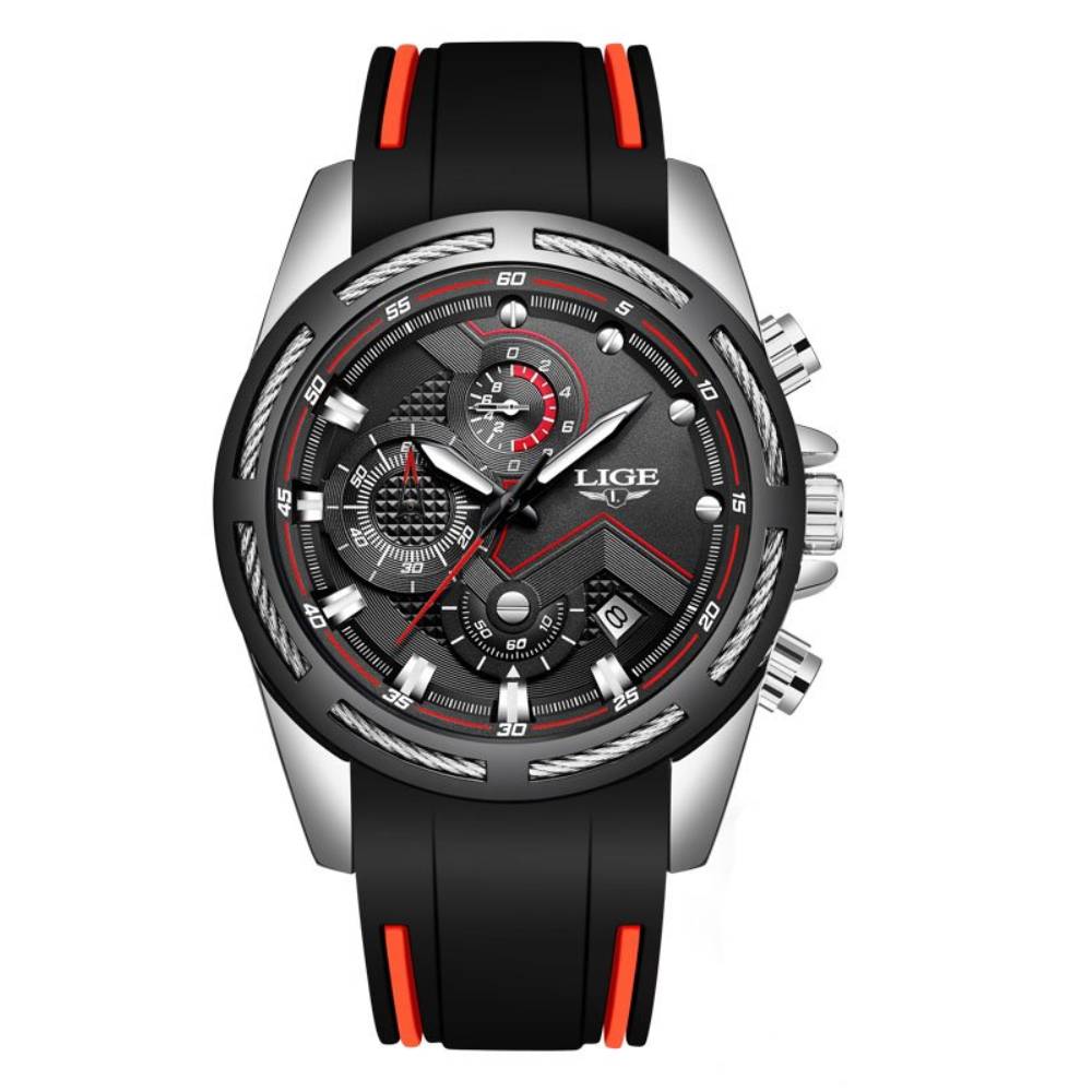 Montre en Acier Poli – Un Éclat Moderne et Raffiné