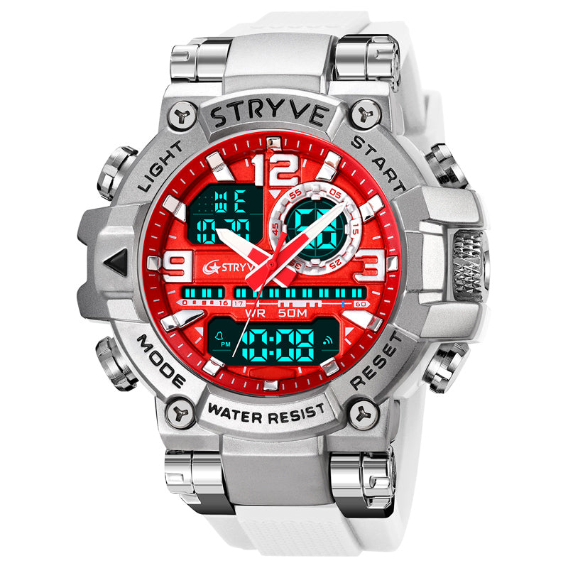 Montre Homme Digital et Aiguille – Fusion de la Technologie et du Classique