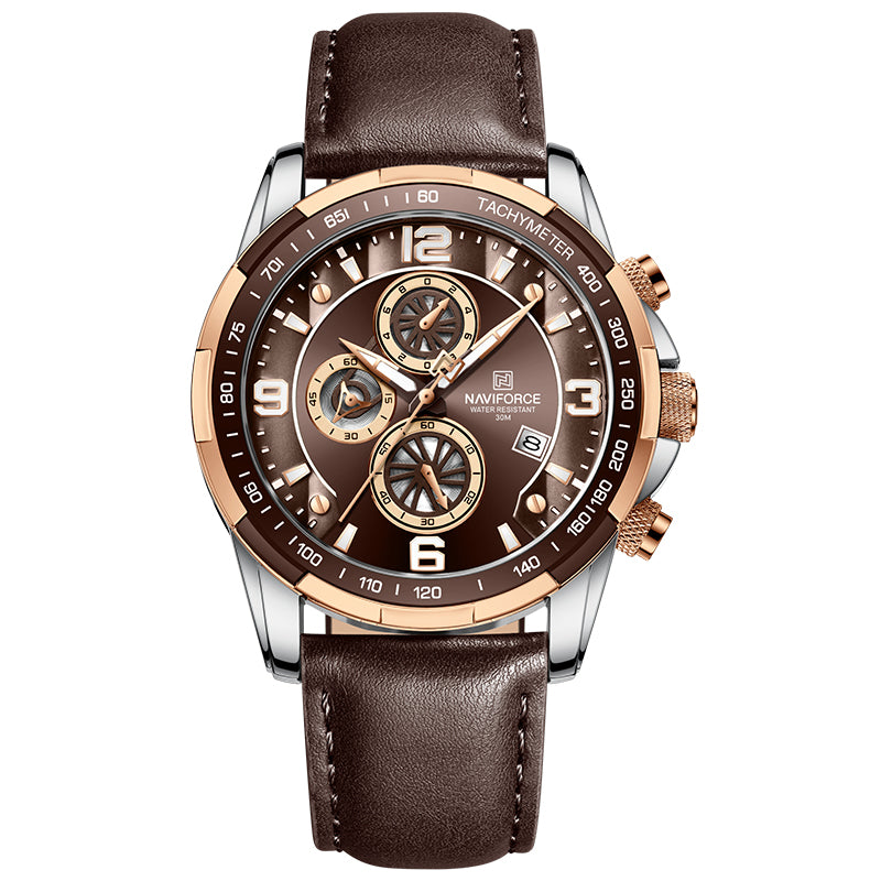 Montre avec Affichage Phosphorescent – Élégance Nocturne